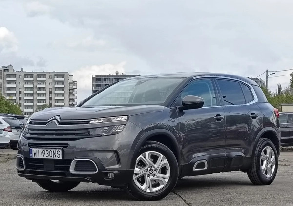 Citroen C5 Aircross cena 74899 przebieg: 100350, rok produkcji 2019 z Warszawa małe 466
